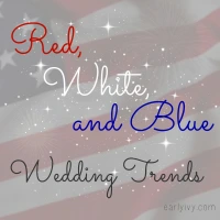 Red, White, and Blue: a Fourth of July Themed Wedding